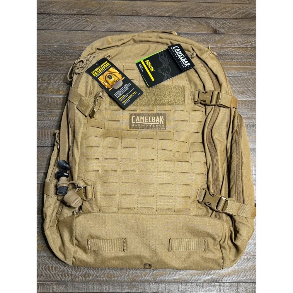 CamelBak Rubicon Hydration Pack Unisex 47L Coyote New Tactical MOLLE Backpack